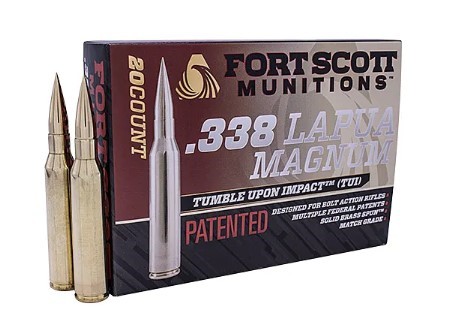 FSM 338 LAPUA BRASS TUI 20RD - Taurus Savings